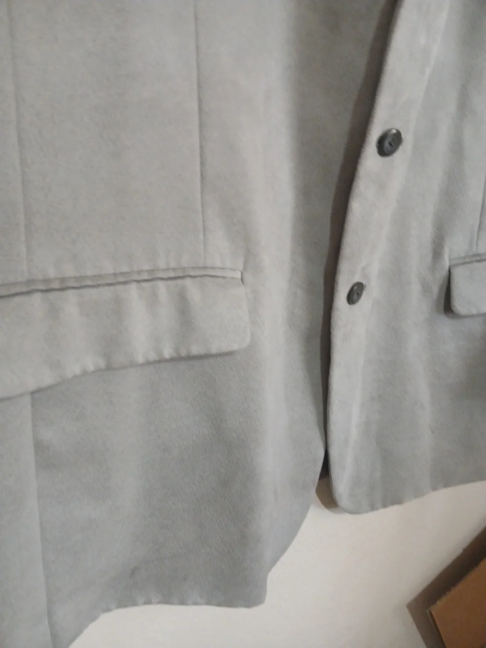 Stafford Western Wear Faux Suede Blazer Jacket, Men’s Size 48R Dressy Western